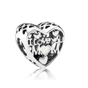 NEW AUTHENTIC PANDORA “I LOVE MY MOM”  MOTHERS DAY